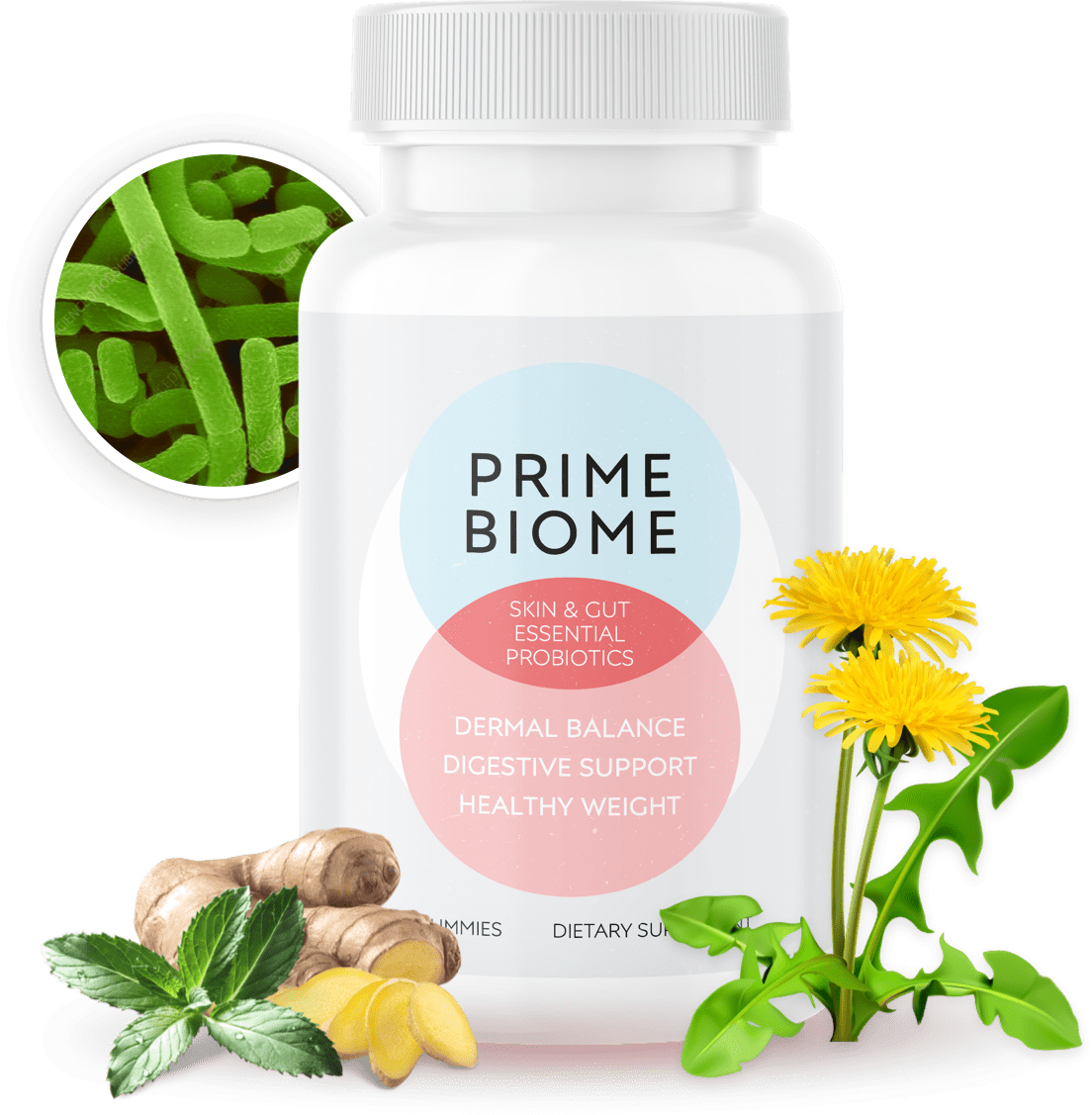 PrimeBiome™ bottles
